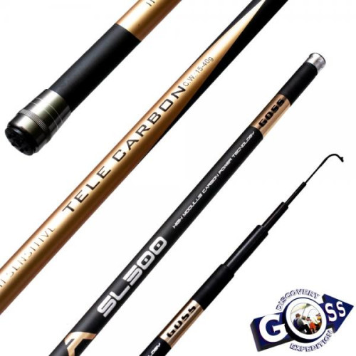 Вудлище БК карбон GOSS Freccia 15-40g 5м Вудлище БК карбон GOSS Freccia 15-40g 5м