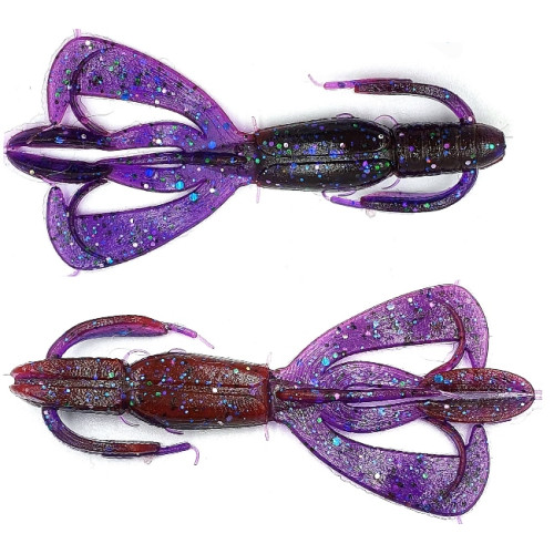 Силіконова приманка Crazy Flip 2.8" (71mm) Violet/Mistic Pink 12 (8 шт. в упаковке) Силіконова приманка Crazy Flip 2.8" (71mm) Violet/Mistic Pink 12 (8 шт. в упаковке)