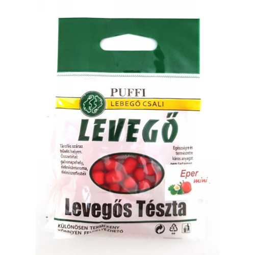 Повітряне тісто Puffi Levego Міні, вага 5г, смак Полуниця
