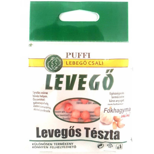 Повітряне тісто Puffi Levego Міні, вага 5г, смак Часник Повітряне тісто Puffi Levego Міні, вага 5г, смак Часник