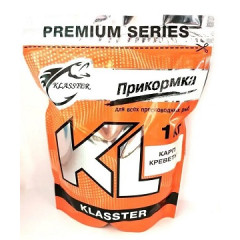 Прикормка Klasster Premium, вага 1кг, смак Метод Краб