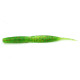 Силіконова приманка Rain Worm 3.8" (96mm) Green Neon 08 (8 шт. в упаковці)
