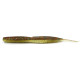 Силіконова приманка Rain Worm 3.8" (96mm) Green Pumpkin/Flash 15 (8 шт. в упаковці)