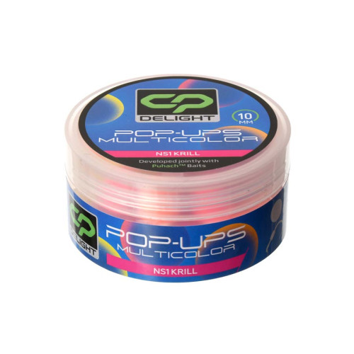 Бойли Carp Pro Delight Multicolor Pop Ups 10мм NS1 Krill Бойли Carp Pro Delight Multicolor Pop Ups 10мм NS1 Krill