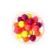 Бойли Carp Pro Delight Multicolor Pop Ups 12мм Squid Strawberry