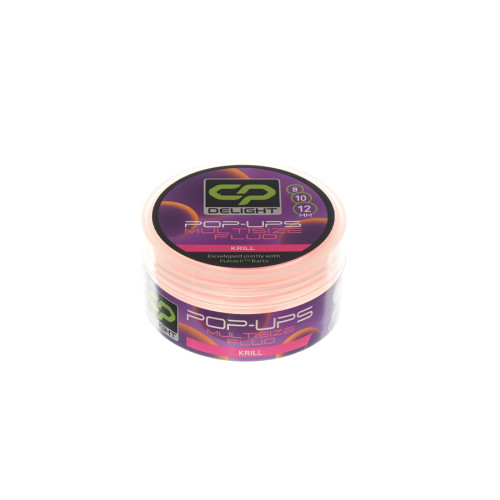 Бойли Carp Pro Delight Multisize Fluo Pop Ups 8/10/12мм Krill Бойли Carp Pro Delight Multisize Fluo Pop Ups 8/10/12мм Krill