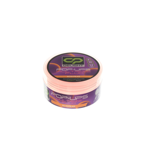 Бойли Carp Pro Delight Multisize Fluo Pop Ups 8/10/12мм Acid Pear Бойли Carp Pro Delight Multisize Fluo Pop Ups 8/10/12мм Acid Pear