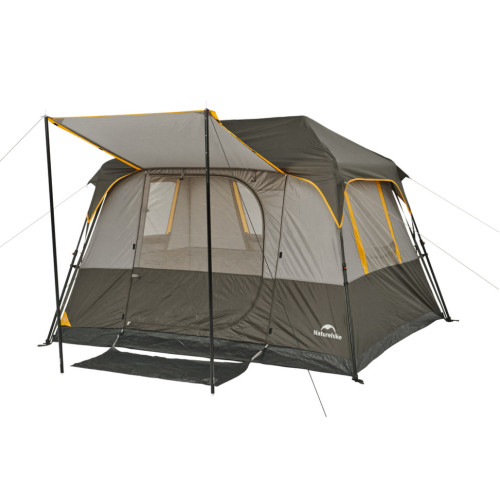 Намет чотиримісний Naturehike Cape Series 5.2 CNK2450WS037, сіро-коричневий Намет чотиримісний Naturehike Cape Series 5.2 CNK2450WS037, сіро-коричневий