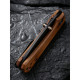 Ніж складаний Civivi Baby Banter Cuibourtia Wood C19068SB-2