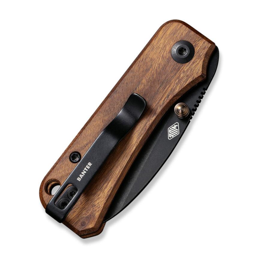 Ніж складаний Civivi Baby Banter Cuibourtia Wood C19068SB-2