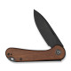 Ніж складаний Civivi Elementum Slip Joint Guibourtia Wood C18062AJ-3