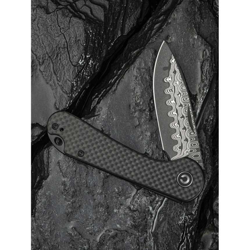 Ніж складаний Civivi Elementum Slip Joint Twill Carbon C18062AJ-DS1