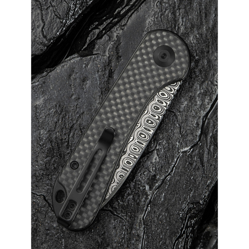 Ніж складаний Civivi Elementum Slip Joint Twill Carbon C18062AJ-DS1