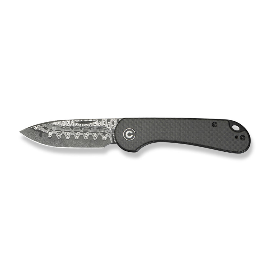 Ніж складаний Civivi Elementum Slip Joint Twill Carbon C18062AJ-DS1