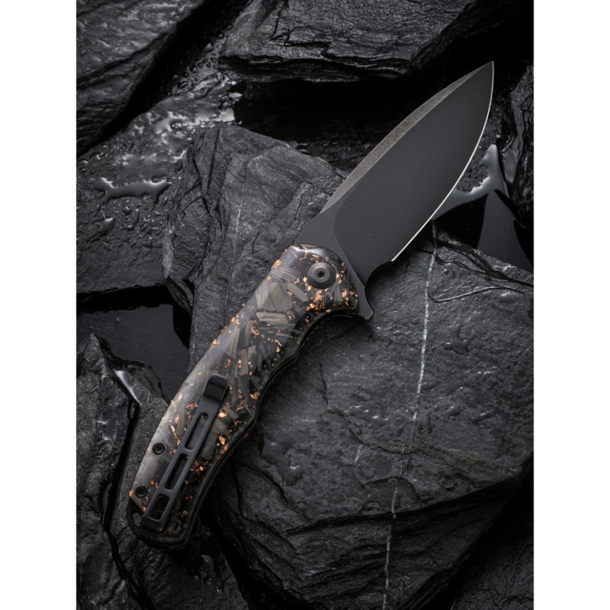 Ніж складаний Civivi Praxis Shredded Carbon Fiber C803I