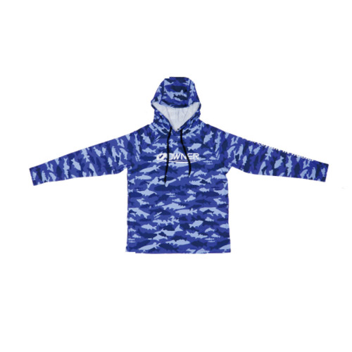 Джерсі Owner Sun Block Hoodie Blue M Джерсі Owner Sun Block Hoodie Blue M
