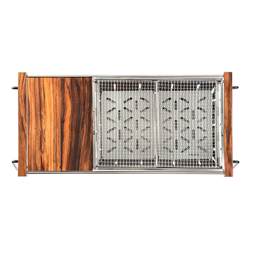 Гриль портативний Naturehike Picnic BBQ Grill NH20CJ006, р-р L, сталь