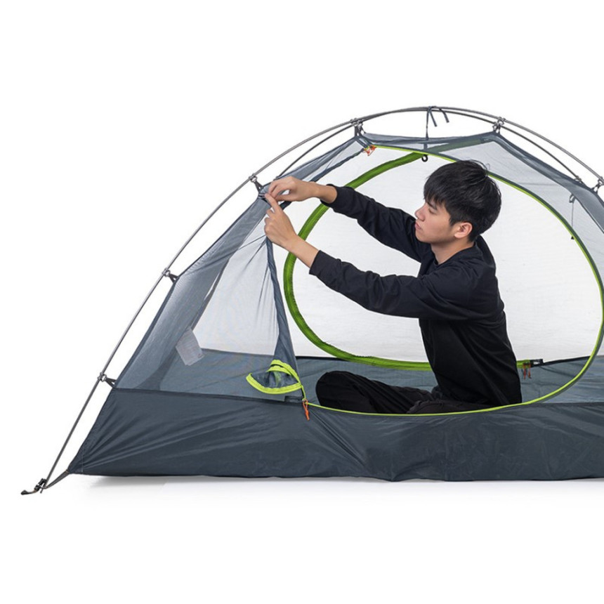 Намет двомісний ультралегкий Naturehike NH15Z006-P, темно-зелений