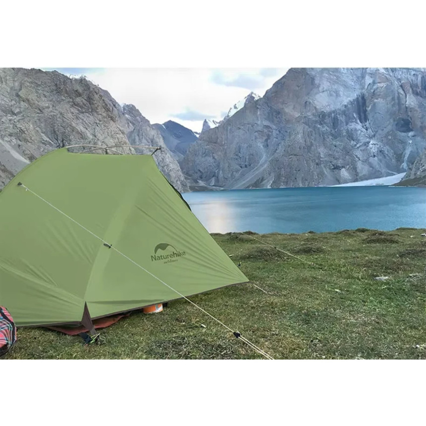 Намет двомісний Naturehike Tagar NH17T180-J, темний зелений