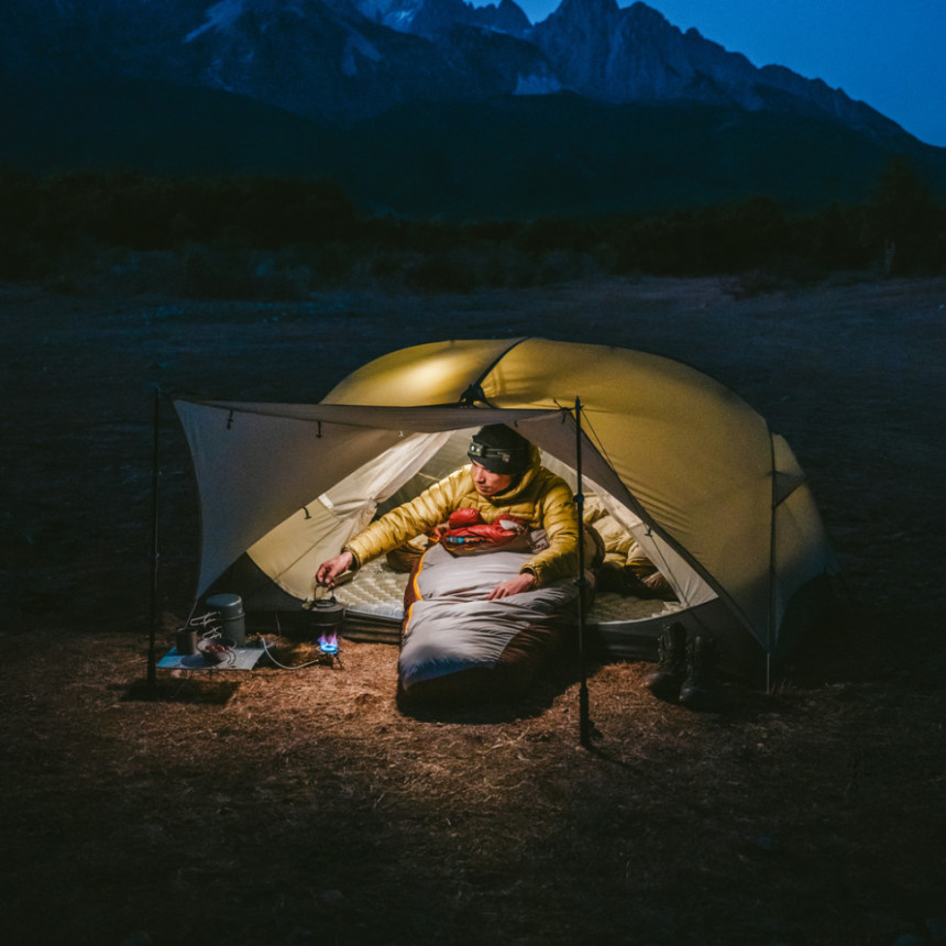 Намет двомісний ультралегкий Naturehike Mongar UL CNK2550WS016, коричневий