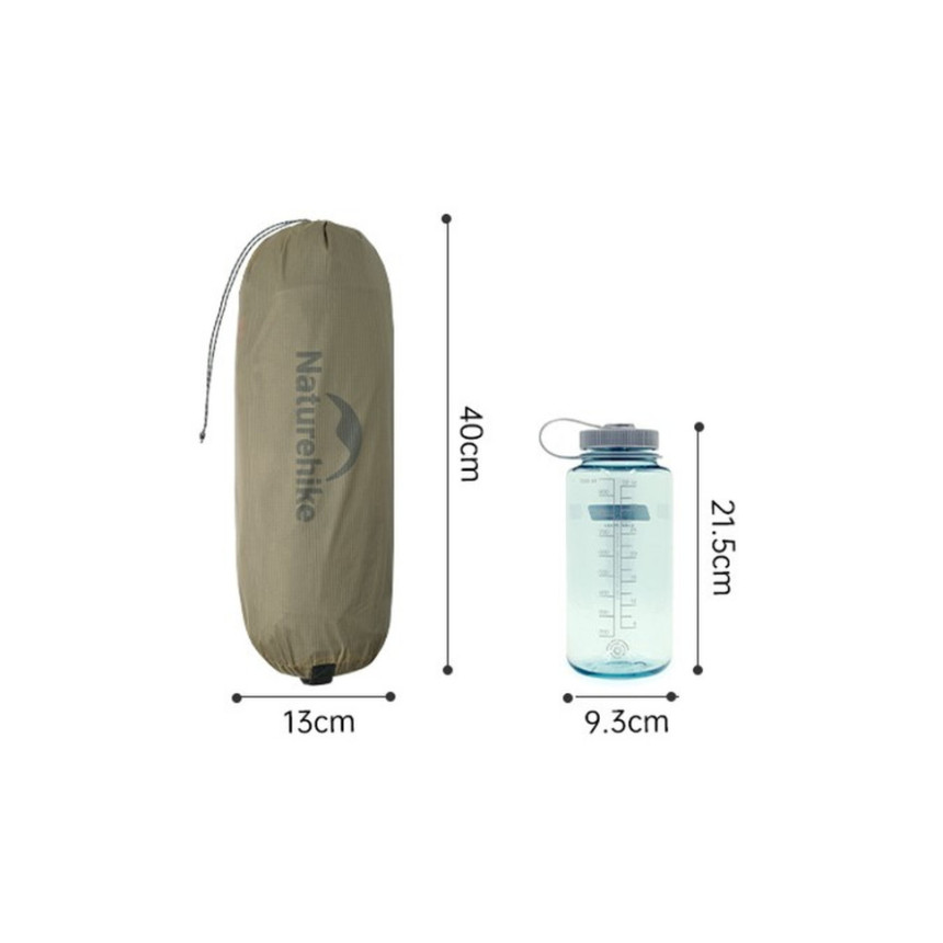 Намет надлегкий двомісний Naturehike Cloud Up Pro CNK2350WS020, 20D, пісочний