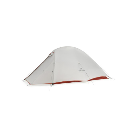 Намет надлегкий двомісний з футпринтом Naturehike Cloud Up Pro CNK2350WS020, 20D, світлий сірий Намет надлегкий двомісний з футпринтом Naturehike Cloud Up Pro CNK2350WS020, 20D, світлий сірий