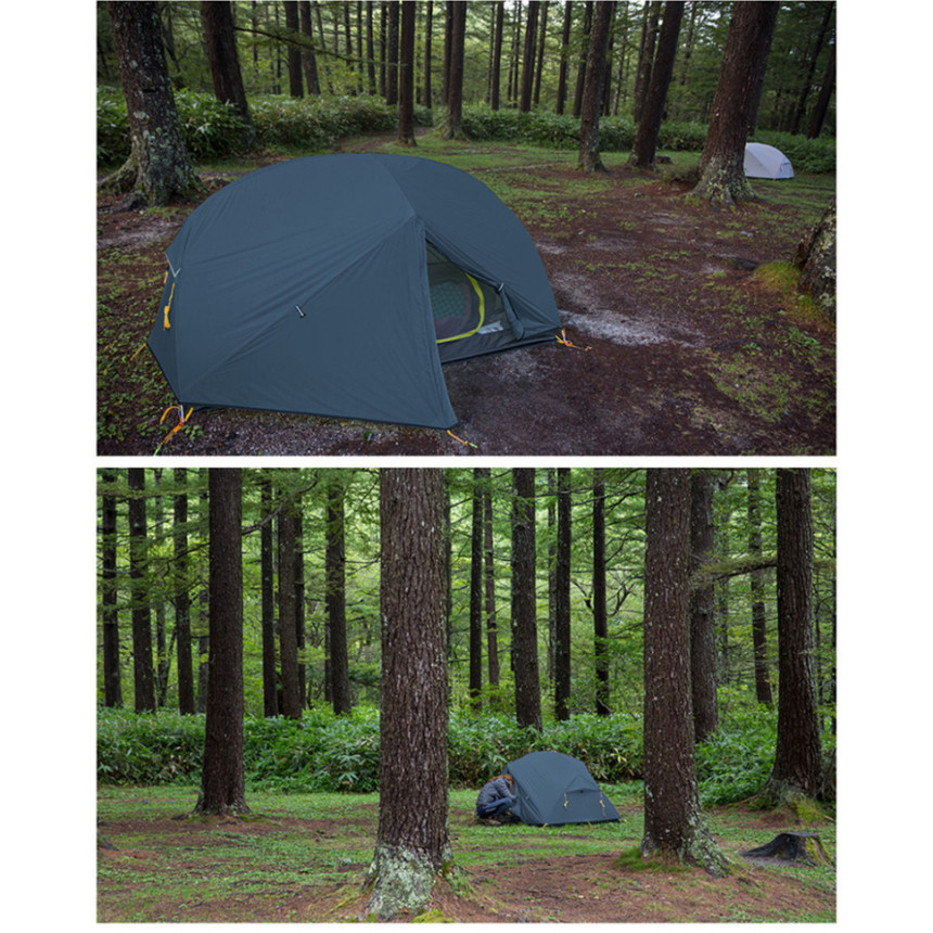 Намет двомісний ультралегкий Naturehike Mongar UL NH19M002-J, синій