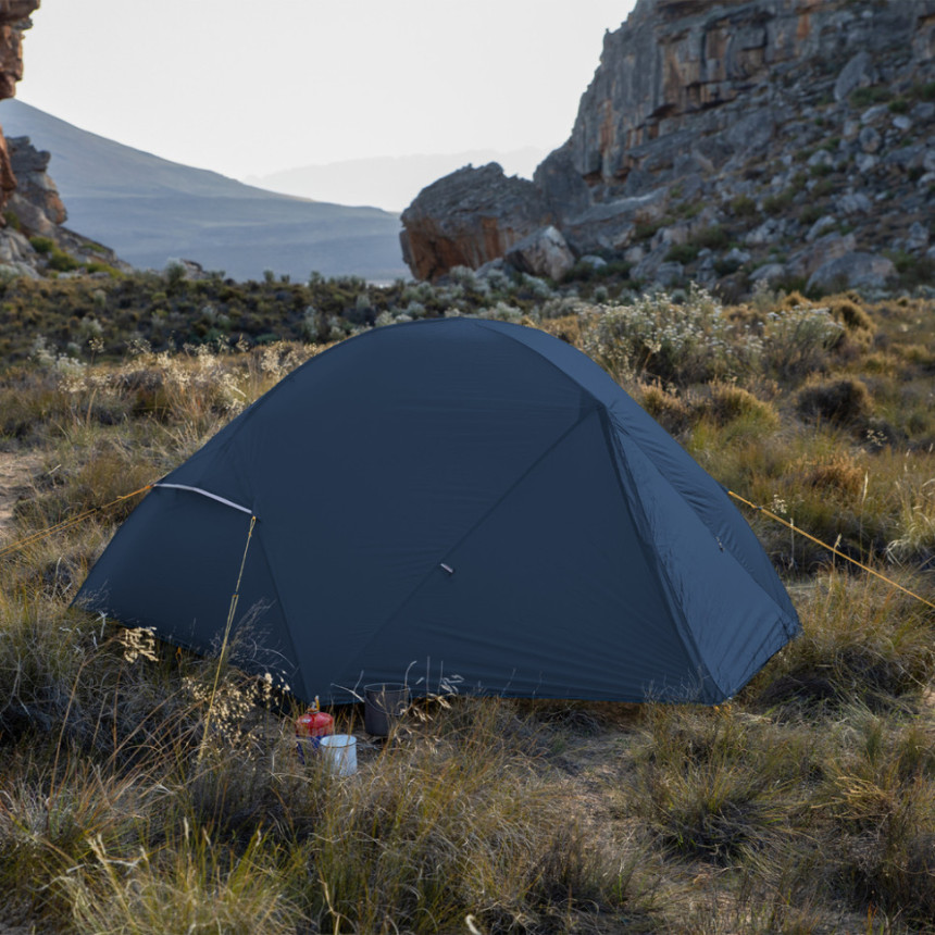 Намет двомісний ультралегкий Naturehike Mongar UL NH19M002-J, темно-синій