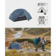 Намет двомісний ультралегкий Naturehike Mongar UL NH19M002-J, темно-синій