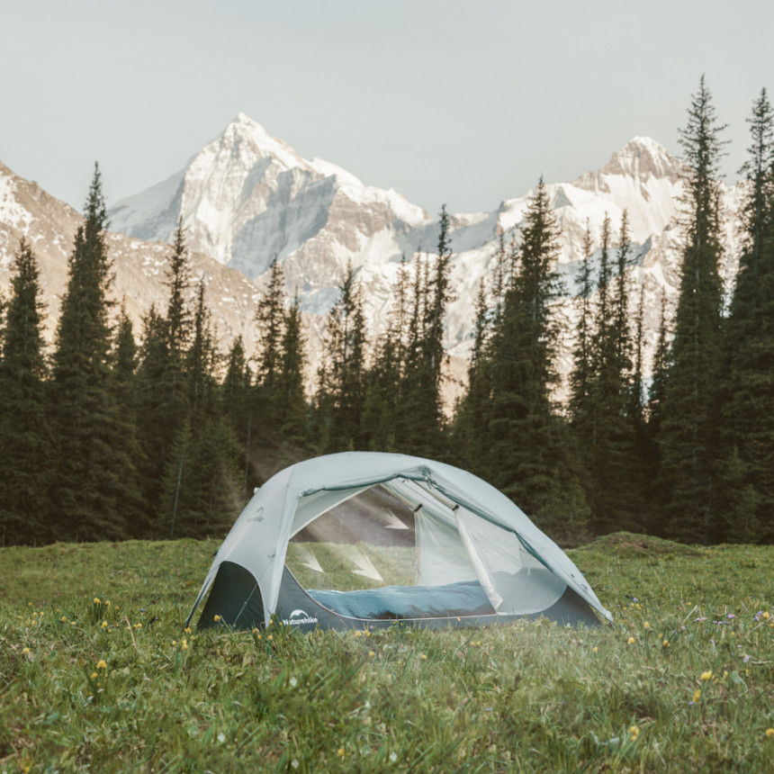 Намет двомісний ультралегкий Naturehike Star River UL CNK2450WS022, сірий
