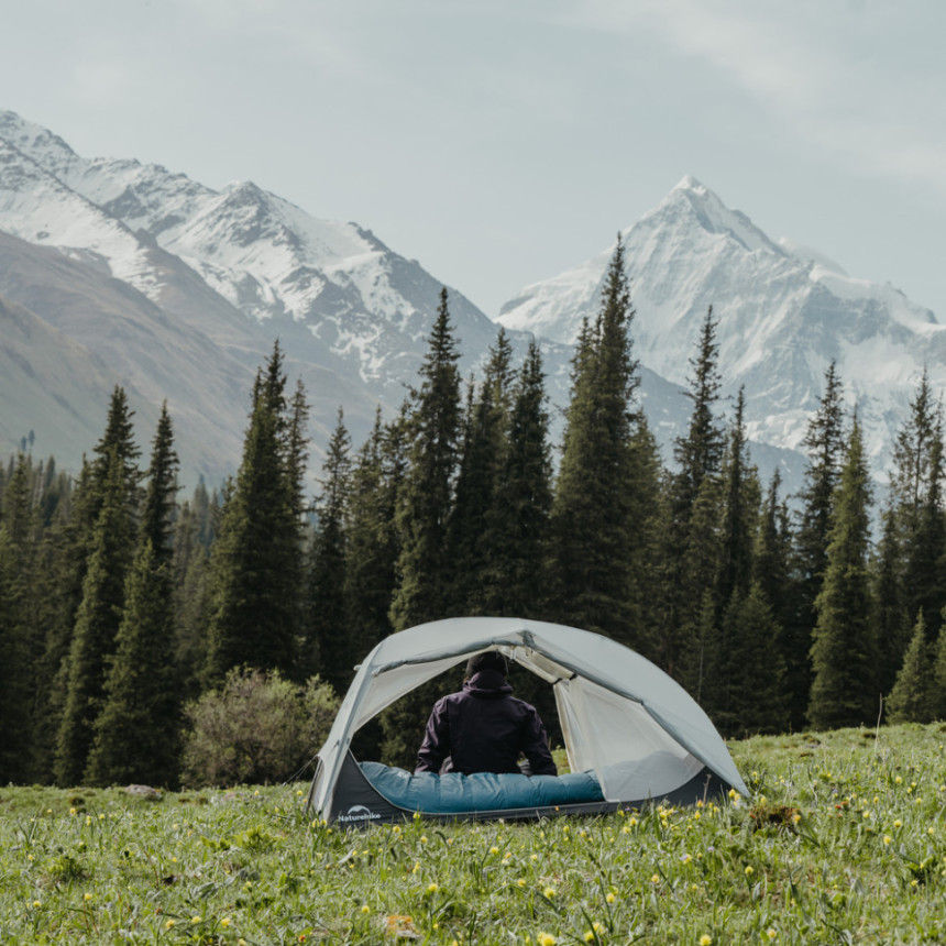 Намет двомісний ультралегкий Naturehike Star River UL CNK2450WS022, сірий