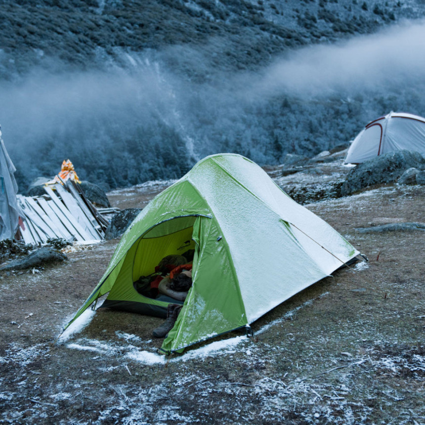 Намет надлегкий двомісний Naturehike Cloud Up Base 2 CNK2450WS032, зелений