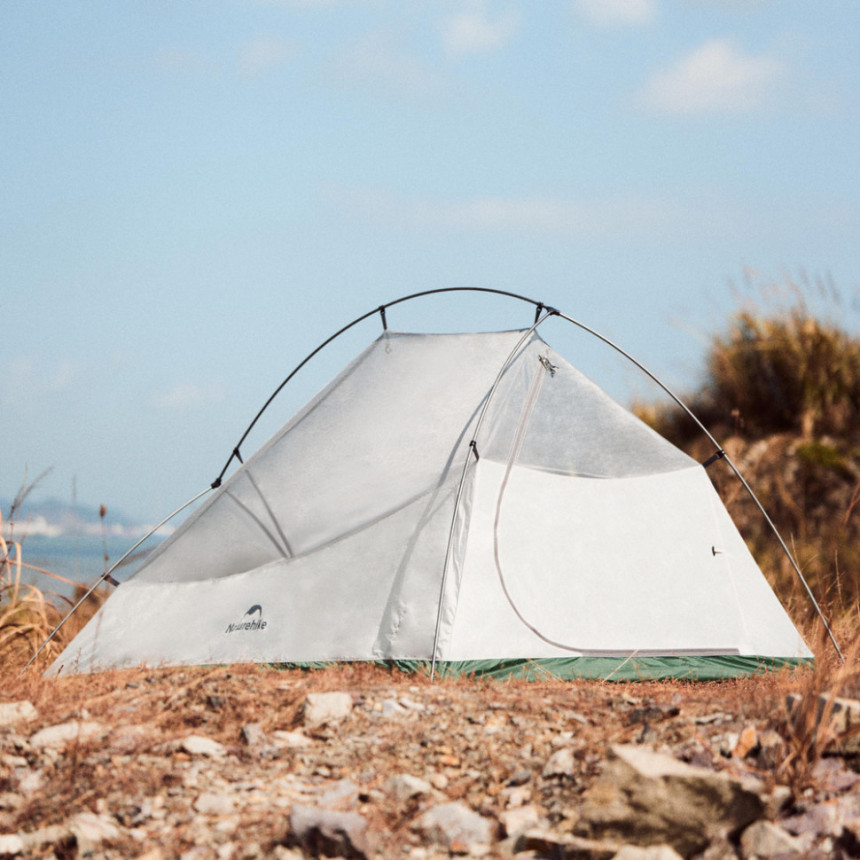 Намет надлегкий двомісний Naturehike Cloud Up Base 2 CNK2450WS032, зелений