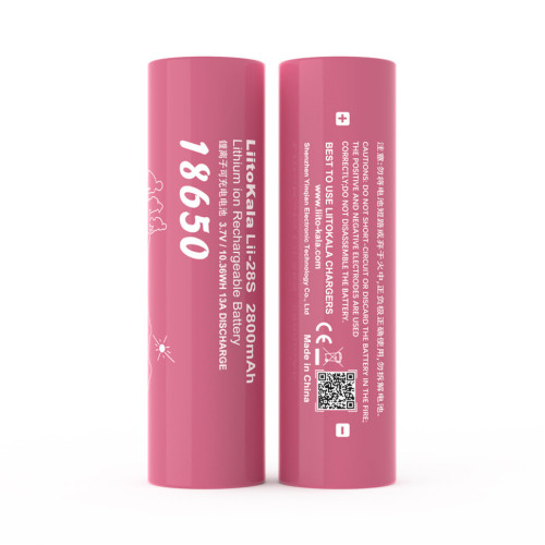 Акумулятор літій-іонний LiitoKala Lii-28S 18650 на 2800мАг 13A Акумулятор літій-іонний LiitoKala Lii-28S 18650 на 2800мАг 13A