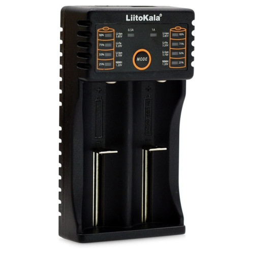 Зарядний пристрій Liitokala Lii-202, Ni-Mh/Li-ion/Li-Fe/LiFePO4, USB, Powerbank, LED, Box Зарядний пристрій Liitokala Lii-202, Ni-Mh/Li-ion/Li-Fe/LiFePO4, USB, Powerbank, LED, Box