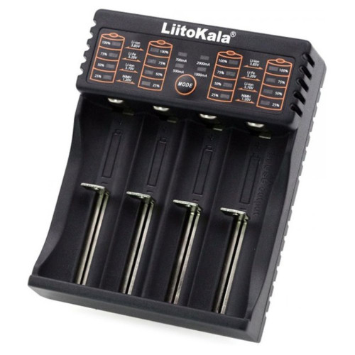 Зарядний пристрій Liitokala Lii-402, Ni-Mh/Li-ion/Li-Fe/LiFePO4, USB, Powerbank, LED, Box Зарядний пристрій Liitokala Lii-402, Ni-Mh/Li-ion/Li-Fe/LiFePO4, USB, Powerbank, LED, Box
