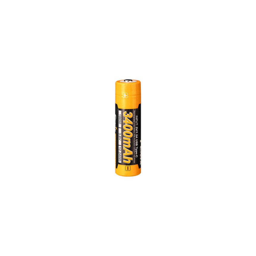Акумулятор 18650 Fenix (3400 mAh) Type-C V3.0