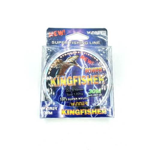 Волосінь Winner Original Piwer King Fisher 30m. 0.10mm.