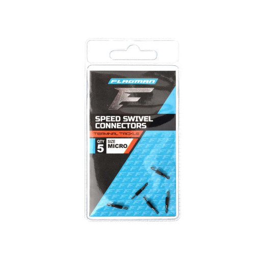 Конектор для повiдця швидкозмiнний Flagman Speed Swivel Connectors Micro Конектор для повiдця швидкозмiнний Flagman Speed Swivel Connectors Micro