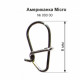 Застібка "Американка Micro" №000 00 (10шт. в упаковці)