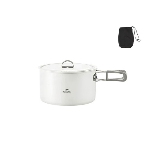 Каструля із керамічним антипригарним покриттям Naturehike CNK2450CF013, 1.7 л, алюміній Каструля із керамічним антипригарним покриттям Naturehike CNK2450CF013, 1.7 л, алюміній