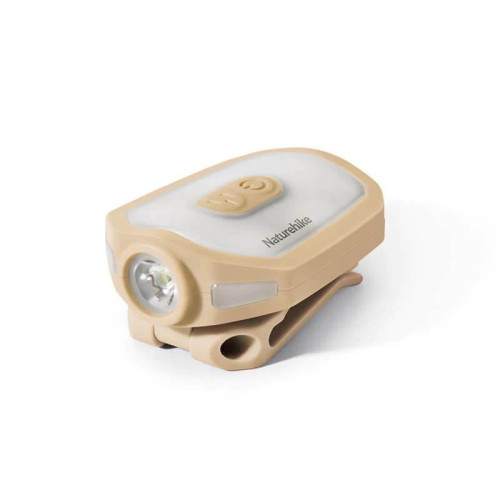Ліхтар з кліпсою Naturehike NH21ZM013, бежевий Ліхтар з кліпсою Naturehike NH21ZM013, бежевий