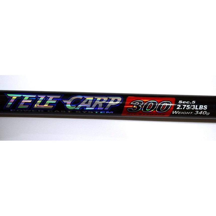 Коропове вудлище Zhibo Tele Carp, тест 2.75/3 LBS, довжина 3м