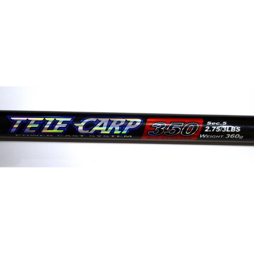 Коропове вудлище Zhibo Tele Carp, тест 2.75/3 LBS, довжина 3,9м