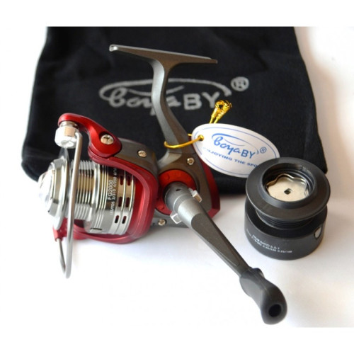 Котушка для риболовлі BoyaBy FG 2000, 4+1 підшипників Котушка для риболовлі BoyaBy FG 2000, 4+1 підшипників