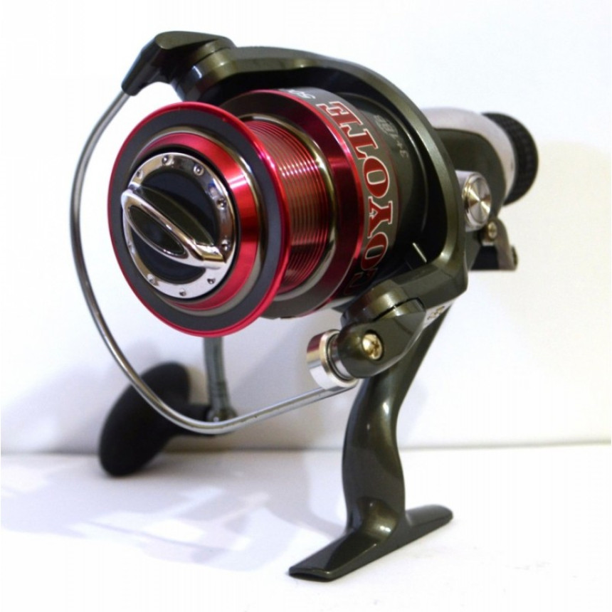 Спиннинговая котушка BratFishing COYOTE 5000 BAITRUNNER RD, з бейтраннером 3+1 подш.