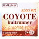 Котушка для спінінга БратФишинг COYOTE 6000 BAITRUNNER RD, з бейтраннером 3+1 подш.