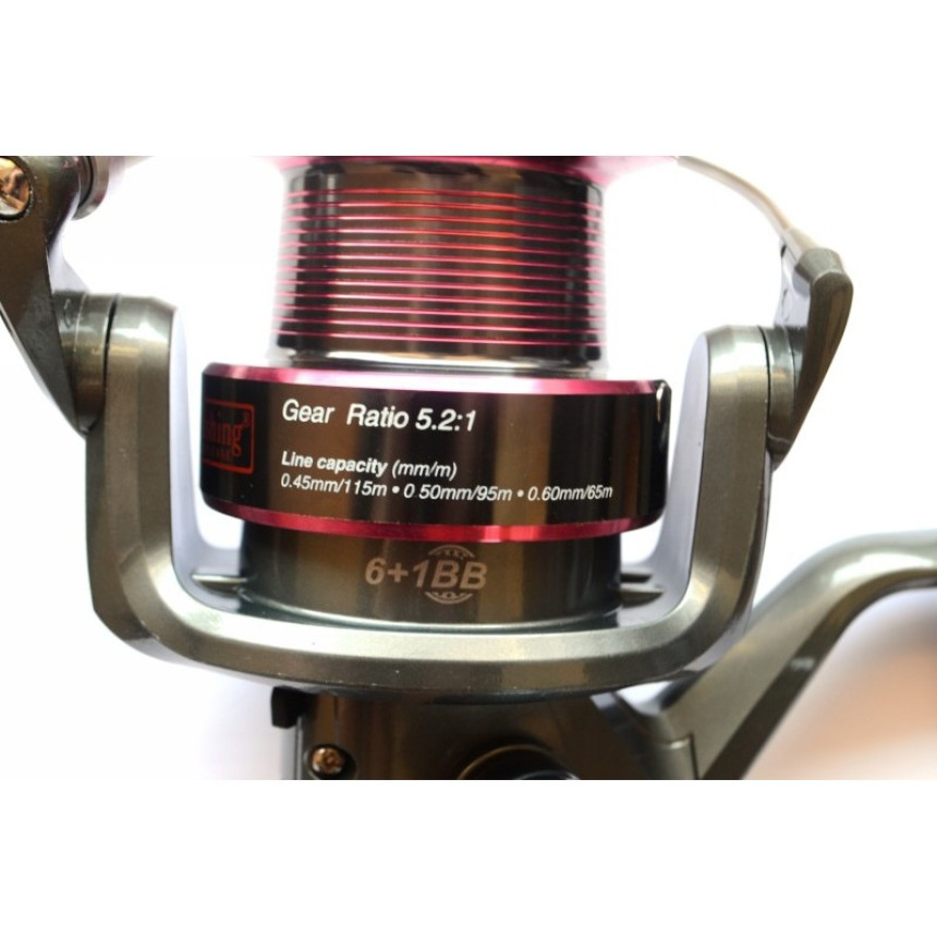 Котушка рибальська BratFishing, COYOTE 6000 BAITRUNNER RD, з бейтраннером 6+1 подш.