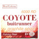 Котушка рибальська BratFishing, COYOTE 6000 BAITRUNNER RD, з бейтраннером 6+1 подш.