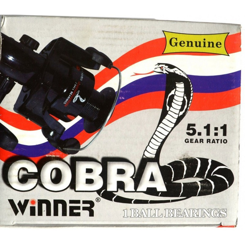 Котушка спінінгова Cobra Winner, 1 підшипник
